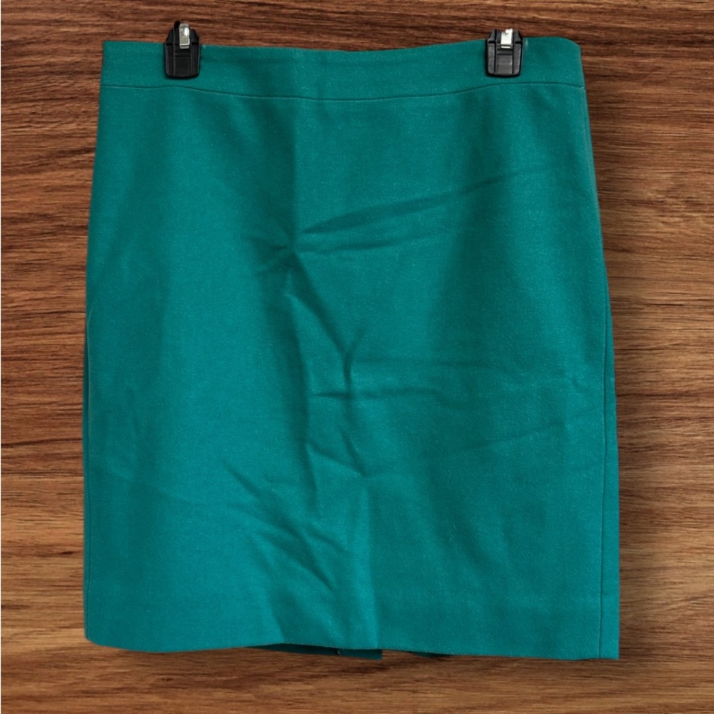 NWT J. Crew Wool Pencil Skirt SZ 10P